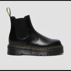 Dr. Martens Platform Chelsea Boots 2976 QUAD